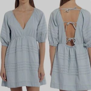 Blue Dress- Size M - Used once